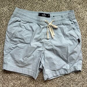 Hollister Men's Sky Blue Shorts